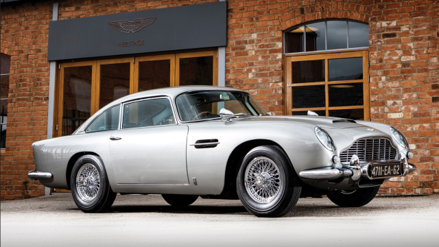 James Bond’s Gadget-Filled Aston Martin DB5 Sold For $9.4 Million