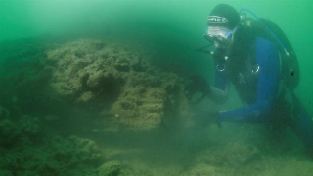 Marine Archaeologists Reveal Submerged Wooden Structure From The Stone Age