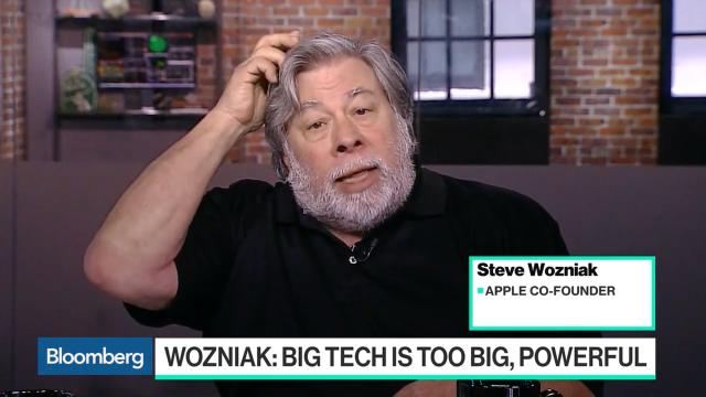 Steve Wozniak Says Big Tech Companies Like Apple Should Be Broken Up
