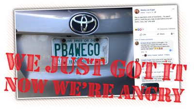 Mum’s Licence Plate Recalled After It Took 15 Years To Figure Out A Pee Joke