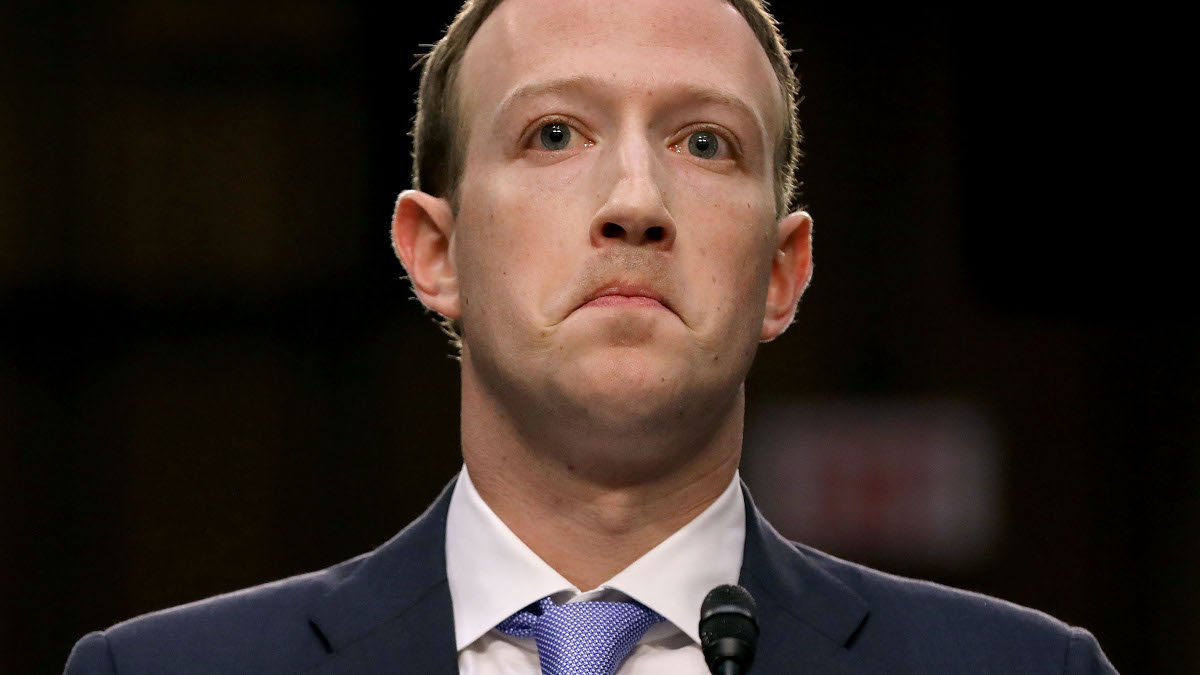 Facebook co-founder, Chairman and CEO Mark Zuckerberg testifies before a combined Senate Judiciary and Commerce committee hearing in the Hart Senate Office Building on Capitol Hill,