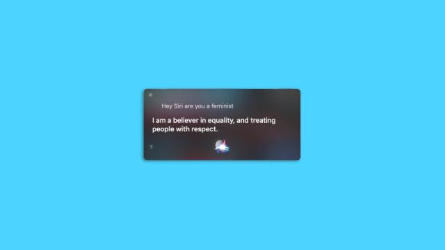 Report: Apple Won’t Let Siri Say Feminism