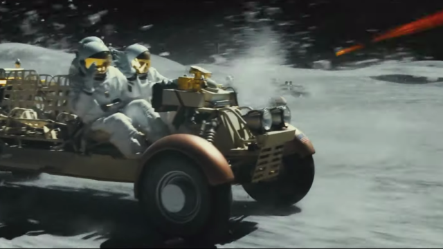 Ad Astra’s Lunar Rover Car Chase Looks Like Mad Max In Space