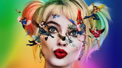 The New Birds Of Prey Poster Is A Dizzying Display Of How Harley Quinn Sees The World