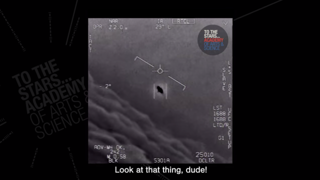 U.S. Navy Says Yes, Those ‘Unidentified Aerial Phenomena’ Videos Are Real
