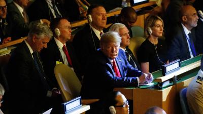 Trump Endures Nearly 15 Whole Minutes Of UN Climate Summit