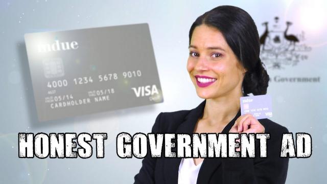 Honest Government Ad Introduces Class Warfare Card