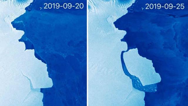 A Gigantic Iceberg Has Broken Off Antarctica