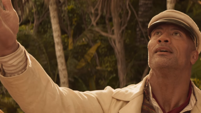In The First Trailer For Disney’s Jungle Cruise, The Rock Is A Con Man Skipper On A Quest