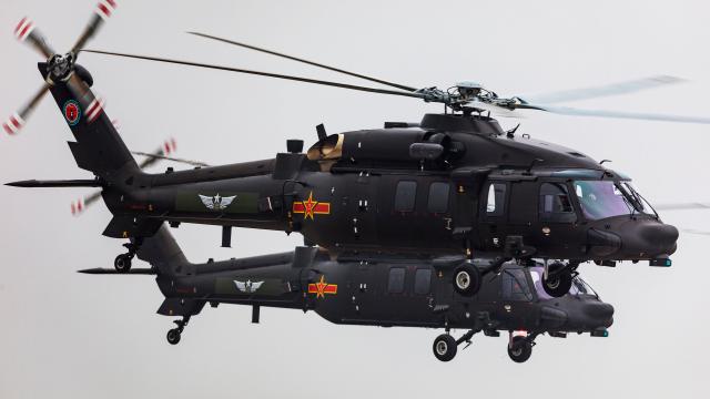 China’s Z-20 Helicopter Looks Awfully Familiar