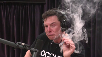 Elon Musk Smoking Joe Rogan’s Weed Somehow Ended Up Costing Taxpayers $7.3 Million