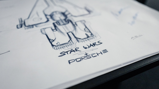 Porsche And Lucasfilm Team Up To Design A New Star Wars Spaceship