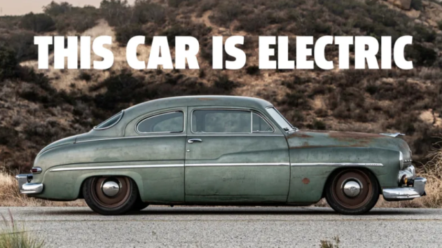What It Takes To Give A 1949 Mercury The Heart Of A Tesla