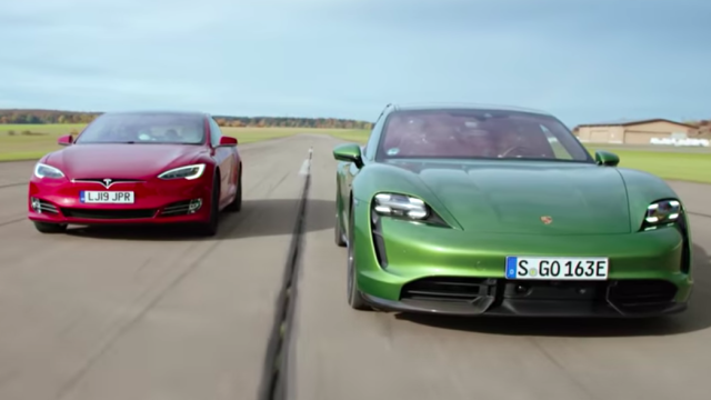 Here’s How The Porsche Taycan Did Against The Quickest Tesla Model S [Updated]