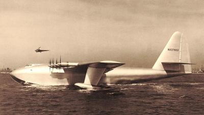 Howard Hughes’ ‘Spruce Goose’ Made Its First (And Only) Flight 72 Years Ago