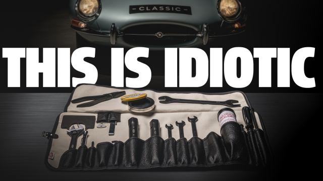 Jaguar Will Sell You An Authentic $1,450 Toolkit No One Will Ever Use