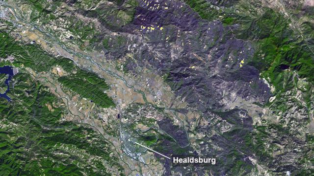 Satellite Captures Awful Scar Left By California’s Historic Kincade Fire