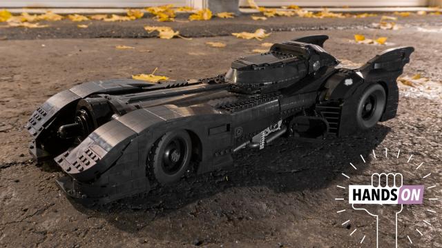 The New 3,300-Piece Tim Burton Batmobile Might Be The Best Lego Model I’ve Ever Built