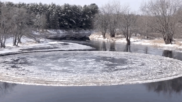 Hell Yes, Weird Ice Disk Season Is Upon Us