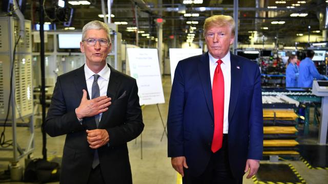 Why Did Apple Just Host A Campaign Event For Trump In Texas?