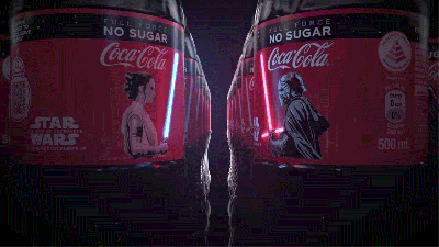Coca-Cola’s Glowing Lightsaber Bottles Are The First Flexible OLED Tech I’m Willing To Pay For