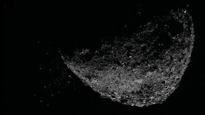 New Images Show Asteroid Bennu Spewing Bits Of Itself Into Space