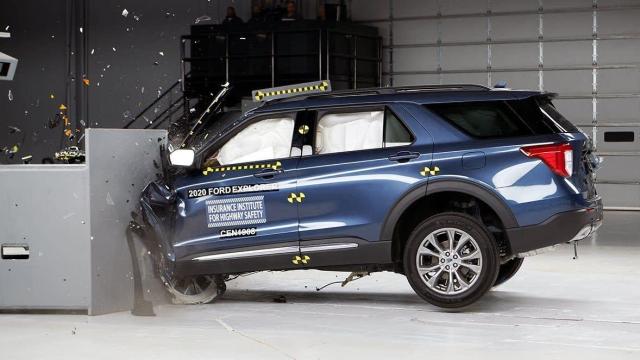 2020 Ford Explorer’s Crashworthiness Not Improved Enough For IIHS