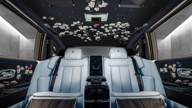 OK, This Million-Stitch Rolls-Royce Embroidered Interior Is Legitimately Beautiful