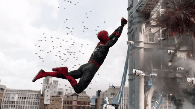 This Spider-Man: Far From Home VFX Reel Cheekily Breaks The 4th Wall
