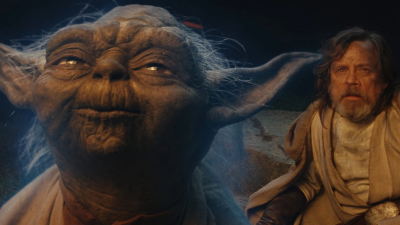 Luke And Yoda Have A Dispute About A Party And A Stick In This Bad Lip Reading Of The Last Jedi
