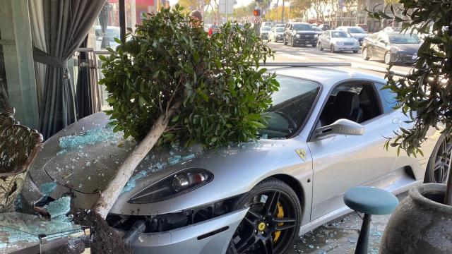Ferrari Uses Drive-Thru At Restaurant That Doesn’t Have One