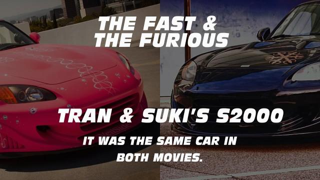 The Two Most Iconic Honda S2000s In Fast And Furious Were The Same Car!?