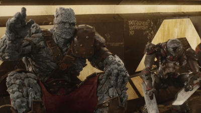 Korg And Miek Go To War In This Avengers: Endgame Concept Art