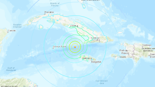Powerful Earthquake Jolts Caribbean Near Jamaica
