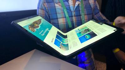 A Quick Look At Intel’s Foldable Laptop Prototype