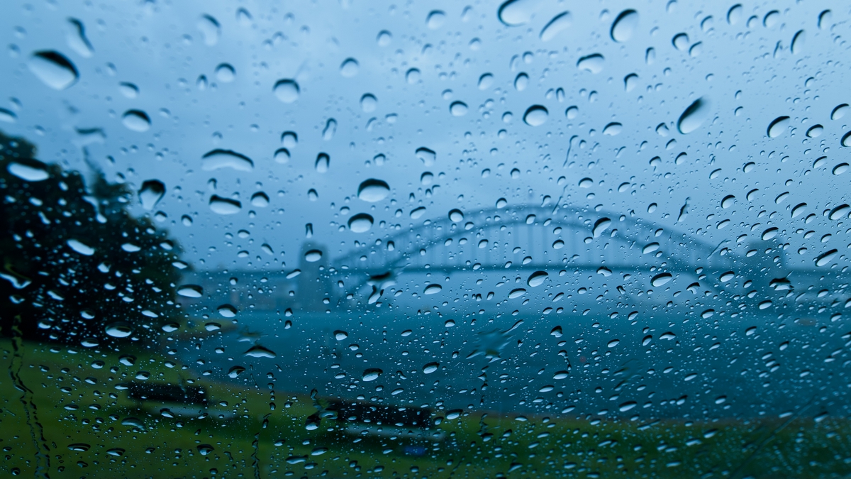 Raining day, Sydney Harbour Bridge