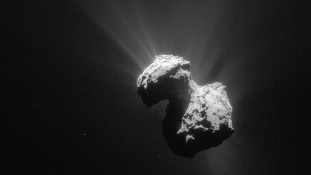 Comet 67P Repeatedly Changed Colour During The Historic Rosetta Mission