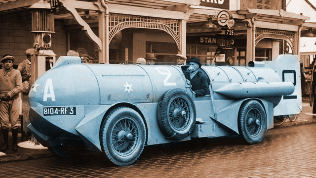 It’s Time To Learn About The Mystery Of The Insane Locomotive-Like 1932 Stapp Land Speed Record Car