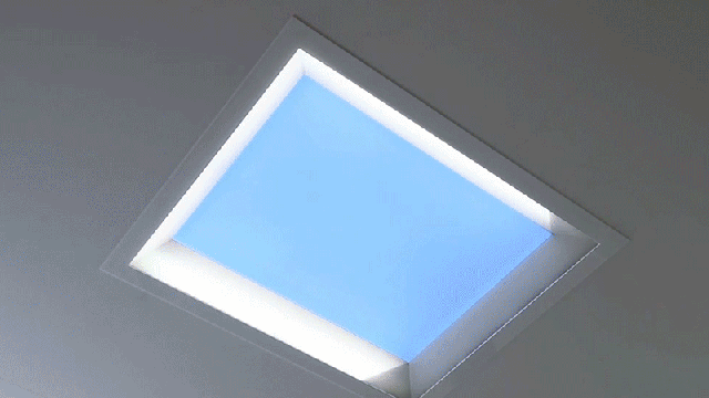 Mitsubishi’s Fake LED Skylights Simulate Sunlight To Make Offices Feel Less Depressing