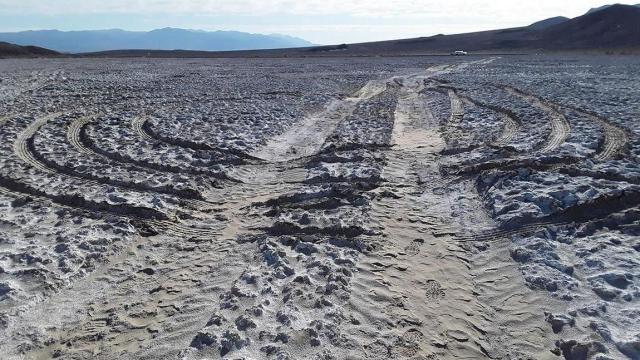 Inconsiderate Arseholes Are Damaging Parts Of Death Valley