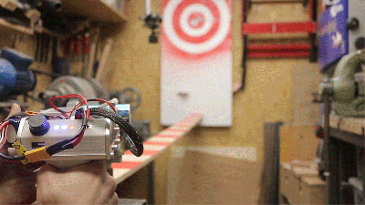 Man Who Probably Hates Having Fingers Builds A Gun That Shoots Playing Cards At 200 KM/H