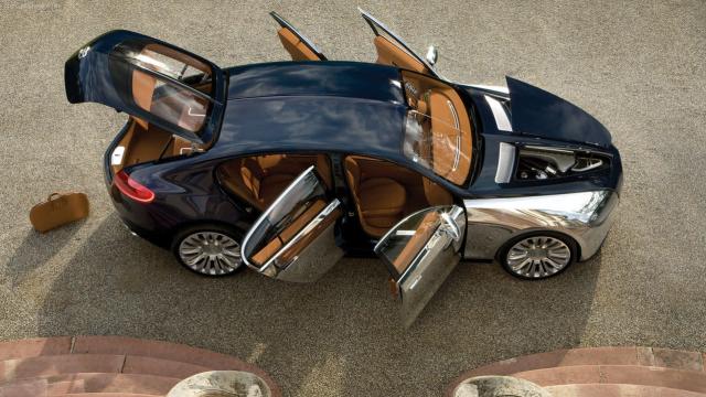 The Bugatti Sedan Was Axed At The Last Minute For Being Too Ugly