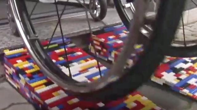 One Woman And Thousands Of Lego Bricks Are Building A Town Much-Needed Wheelchair Ramps