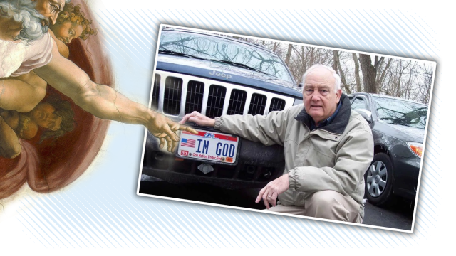 U.S. Court Says It’s OK To Have A Licence Plate That Proclaims IM GOD In Kentucky