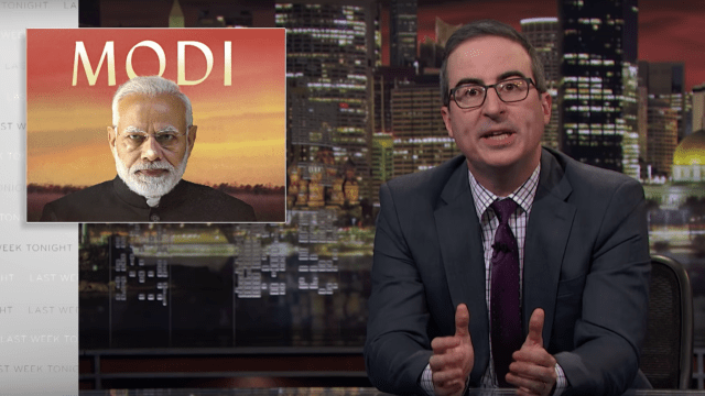 Disney Reportedly Censors John Oliver Segment On Its India Streaming Service Over Criticisms Of Modi