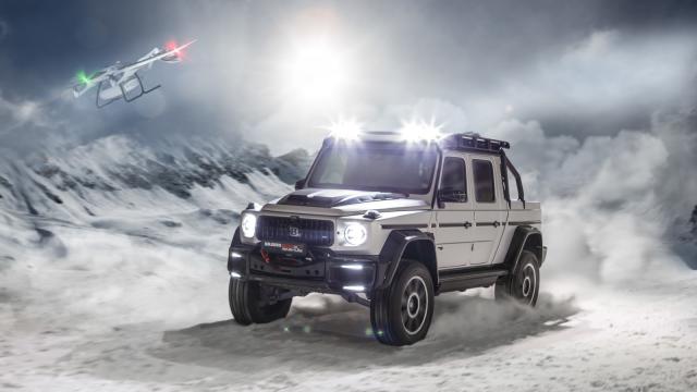 This Brabus-Tuned G-Wagen Is A 789-HP Pickup For Power-Mad Dictators