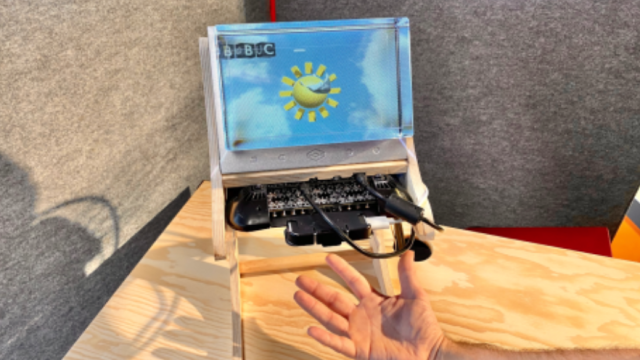 The BBC’s Haptic Weather Forecast Machine Lets You Feel The Weather