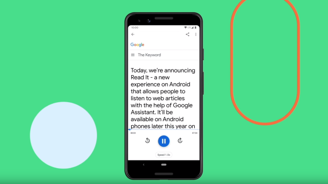 Google Assistant’s Text-to-Speech Feature Goes Live Today On Android