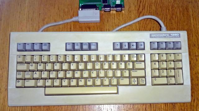 Turn Your Old Commodore Computer Into A USB Keyboard With This Easy To Install Adaptor