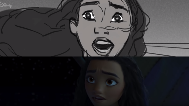 Moana’s Personality Comes Through Even In The Storyboards